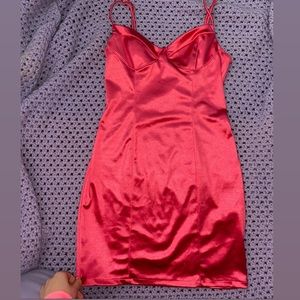 Forever 21 Satin pink Slip Dress